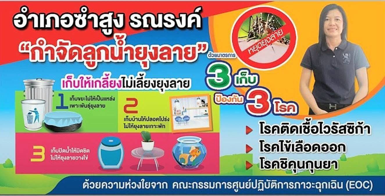 ประชาสัมพันธ์โรคซิก้า